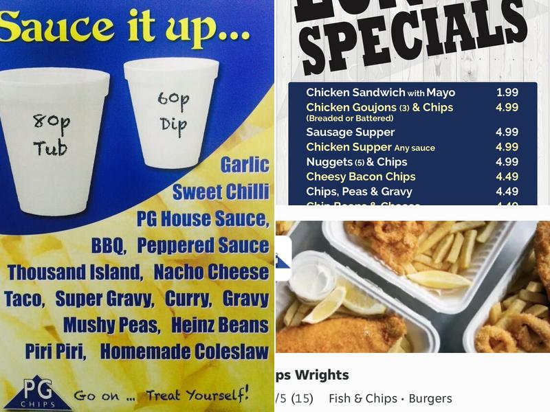 PG Chips Wrights Menu