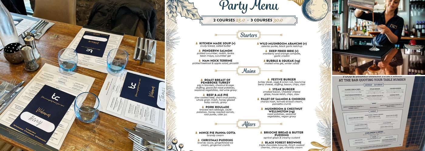 Bar & Kitchen Co Menu