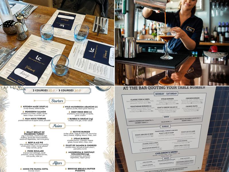 Bar & Kitchen Co Menu