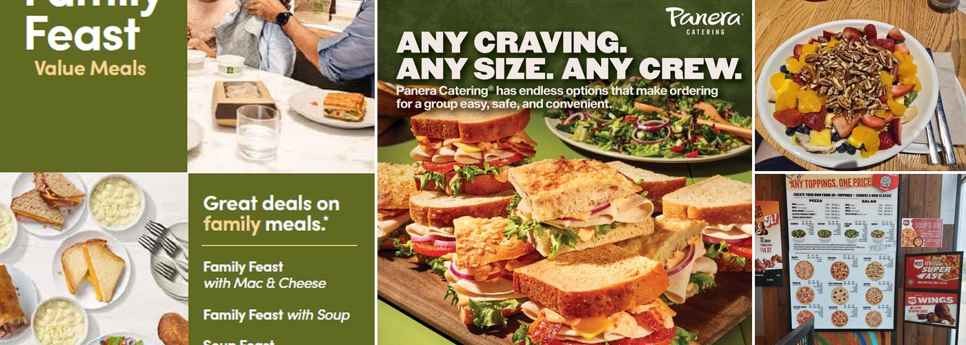 Panera Bread Menu