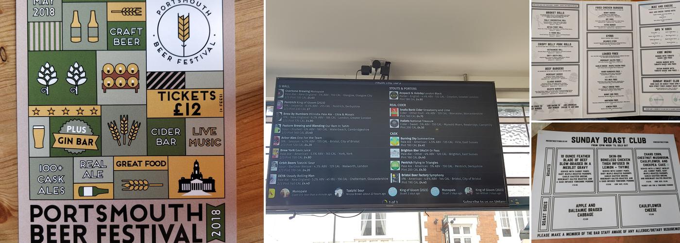 The Merchant House Menu