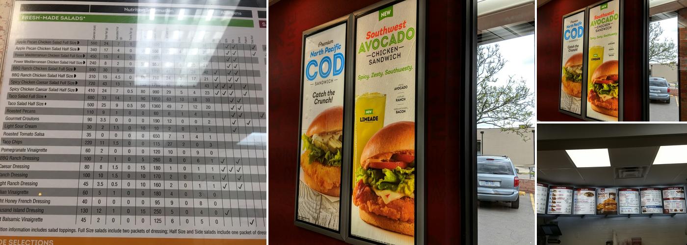 Wendy's Menu