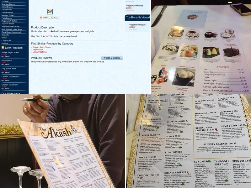 The Akash Menu