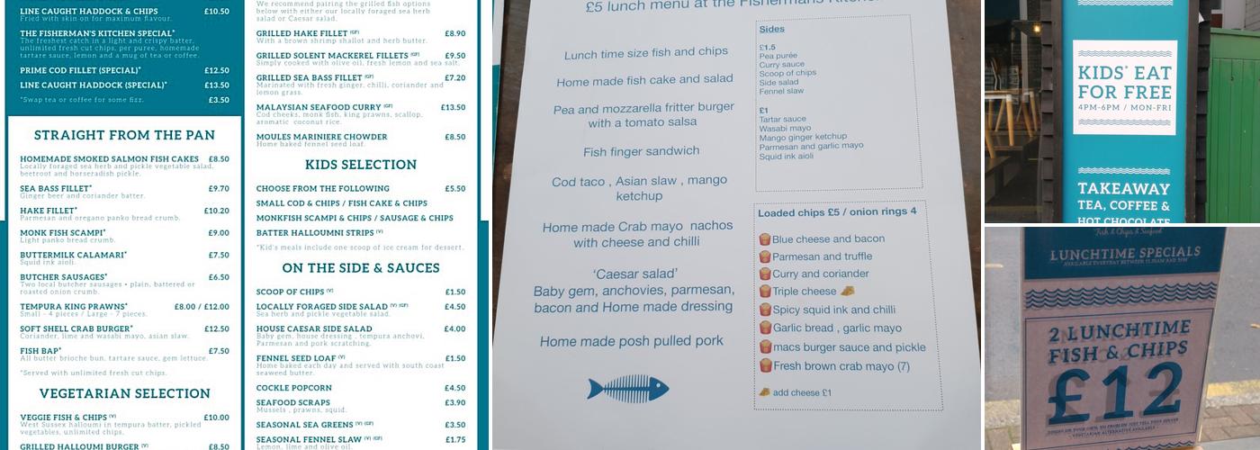 The Fisherman's Kitchen Menu