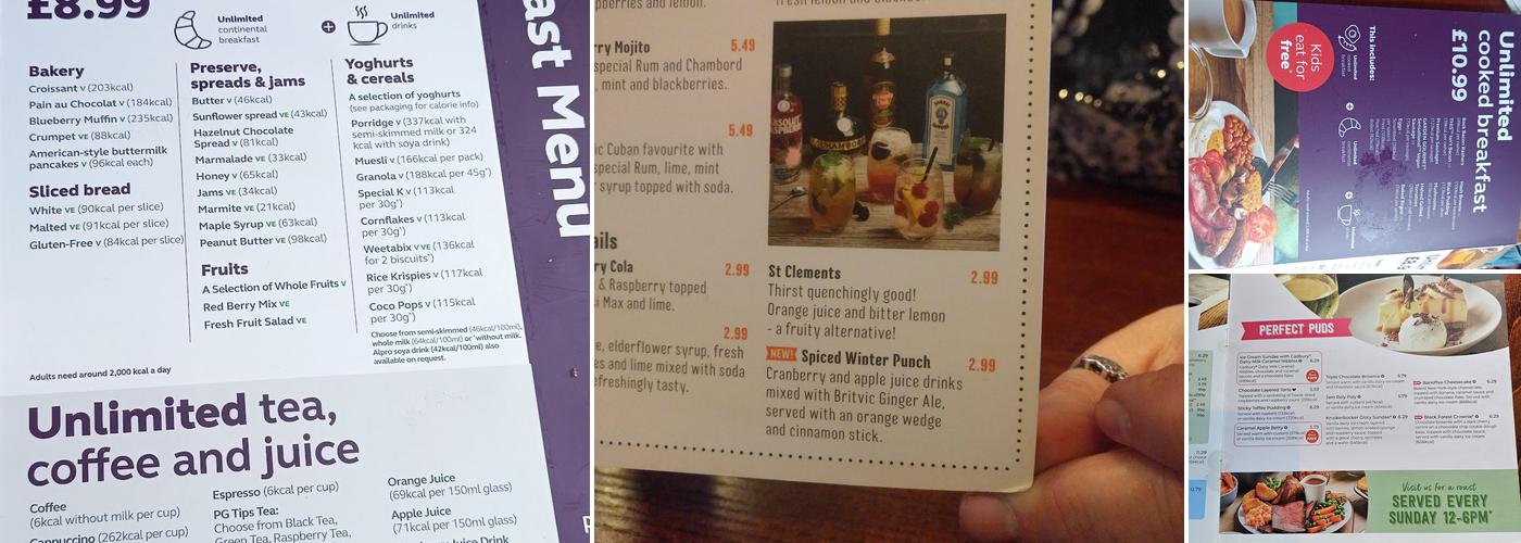 Swinging Bridge Table Table Menu