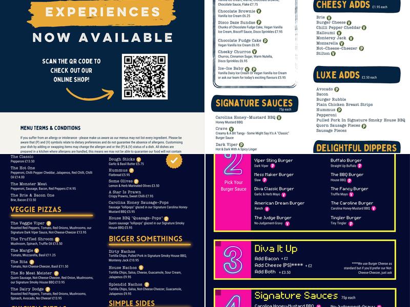 The Guildhall Village Menu