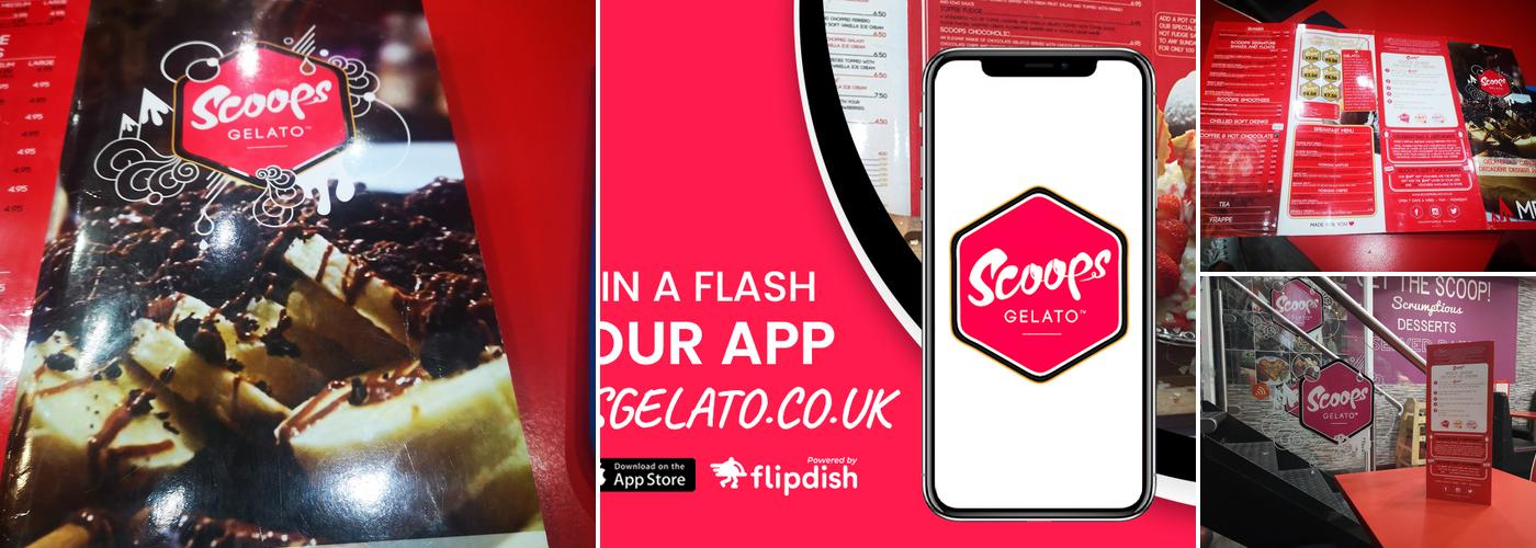 Scoops Gelato Menu