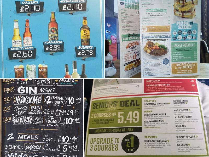 Clarence Garden Menu