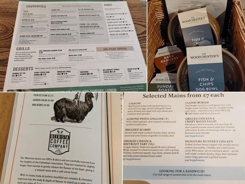 The Churchillian Cosham Menu