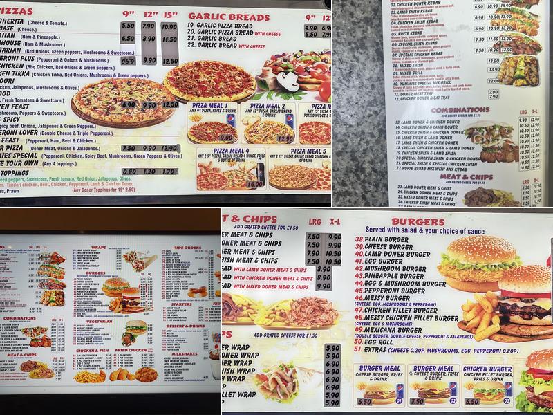 YUMMIES Menu