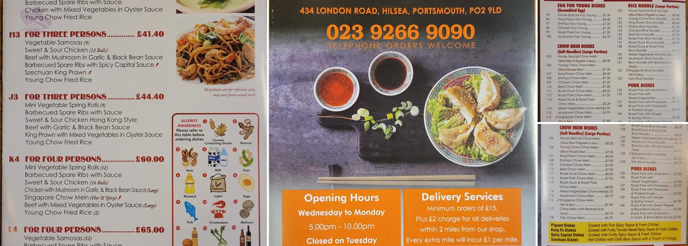 Wok Express Menu