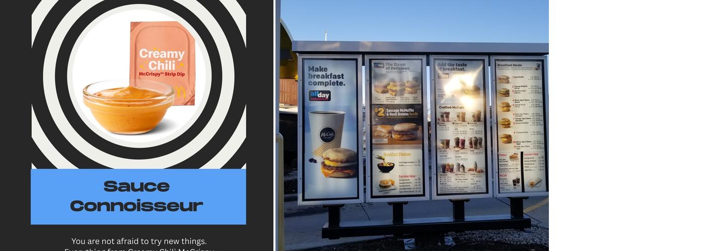 McDonald's Menu