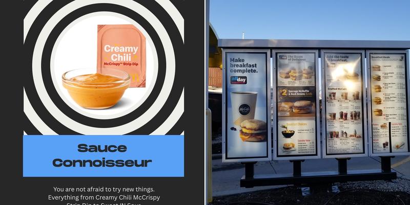 McDonald's Menu