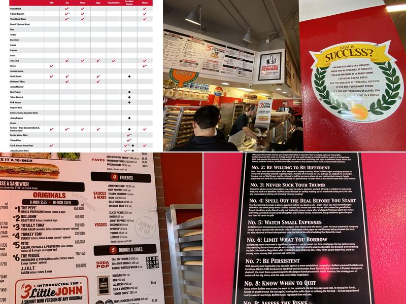 Jimmy John's Menu
