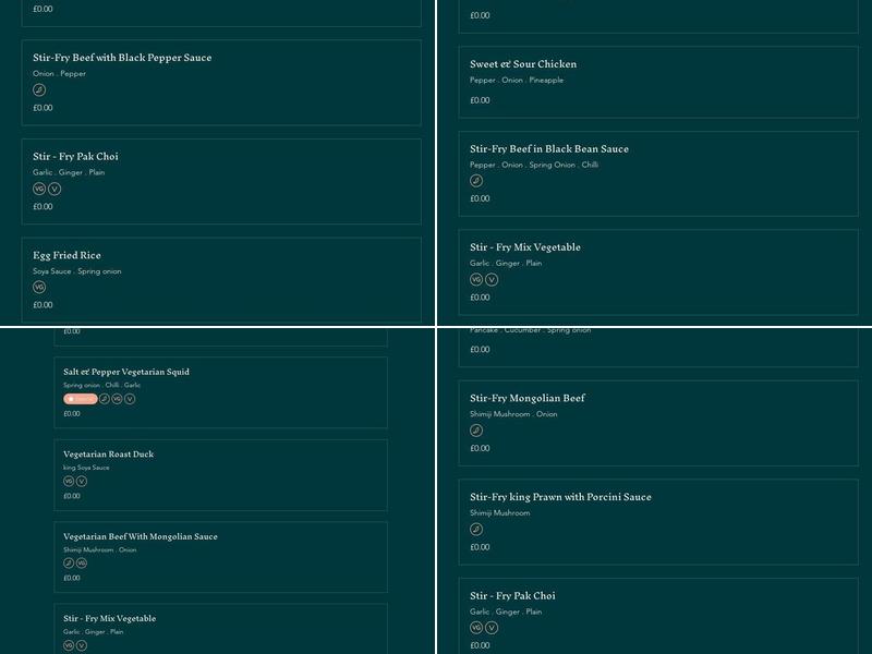 Compass Rose pub and Chinese Menu