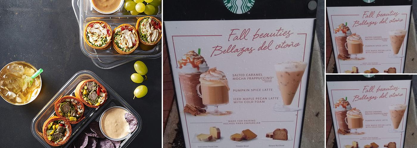 Starbucks Menu