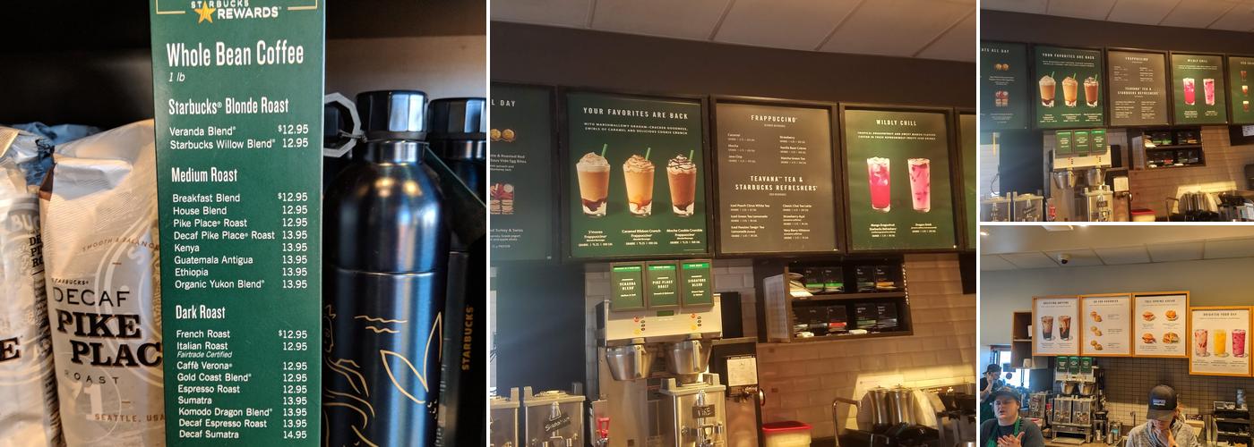Starbucks Menu