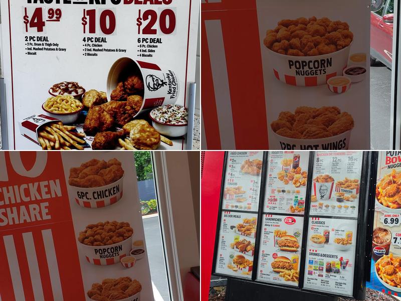 KFC Menu