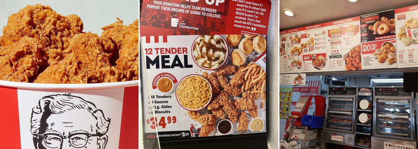 KFC Menu