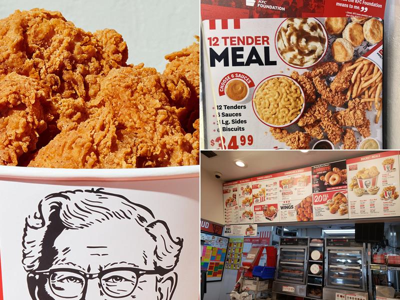 KFC Menu
