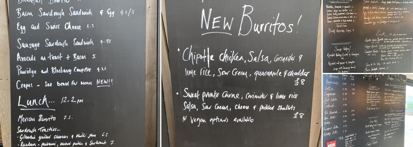 The Gilbertine Kitchen Menu