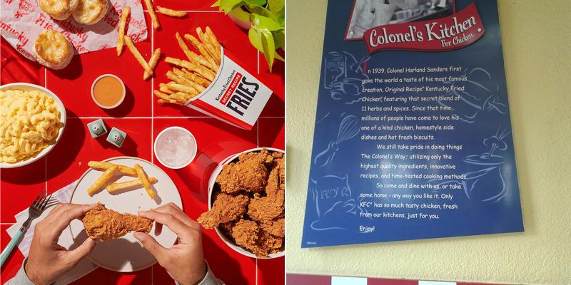 KFC Menu