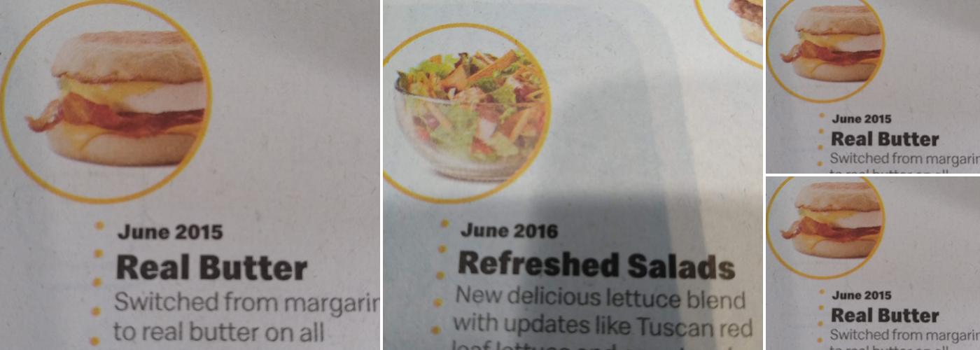 McDonald's Menu