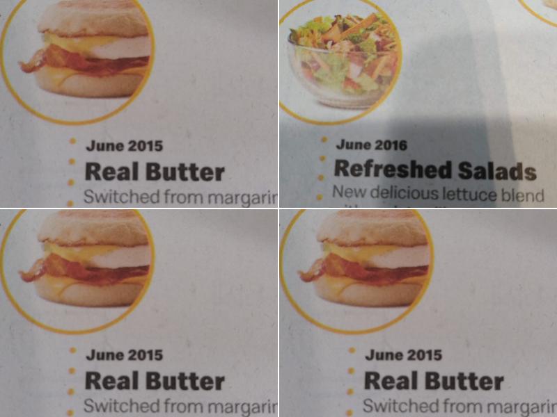 McDonald's Menu