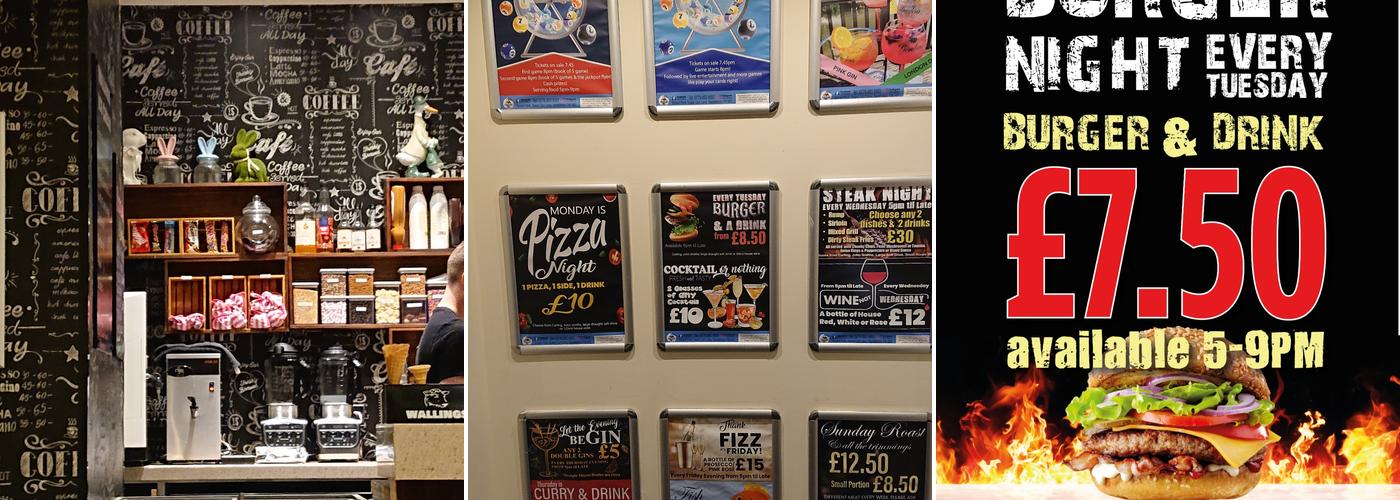 The Puddled Duck Menu