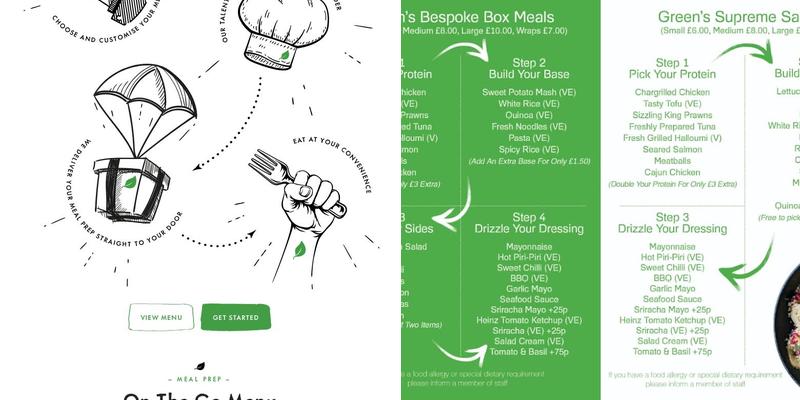 Green's Health Bar Menu