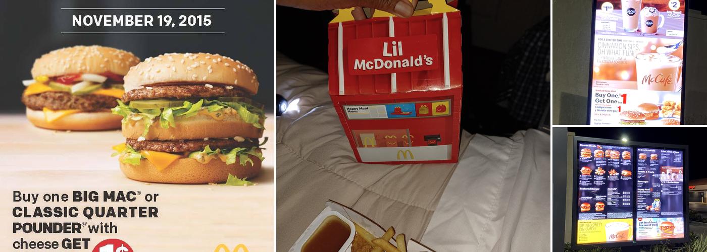McDonald's Menu