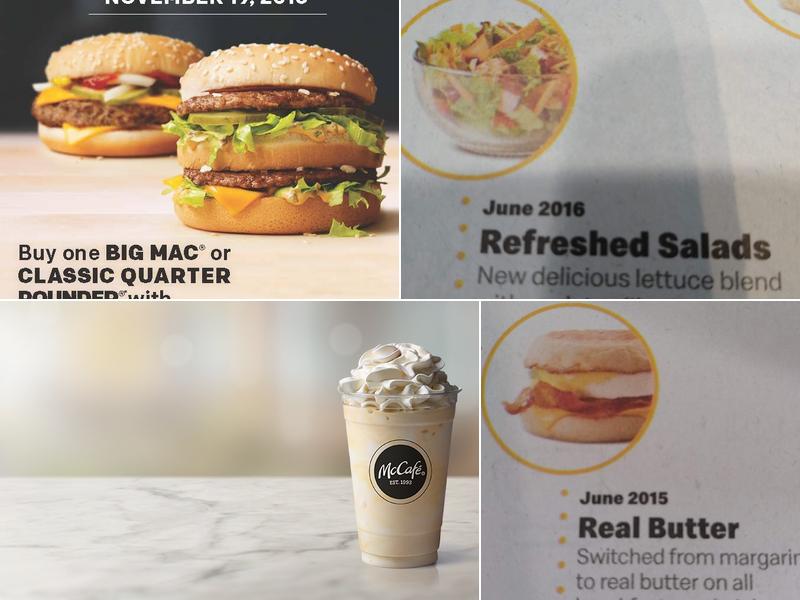 McDonald's Menu
