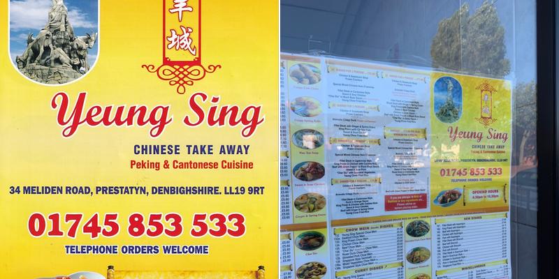 Yeung Sing Menu
