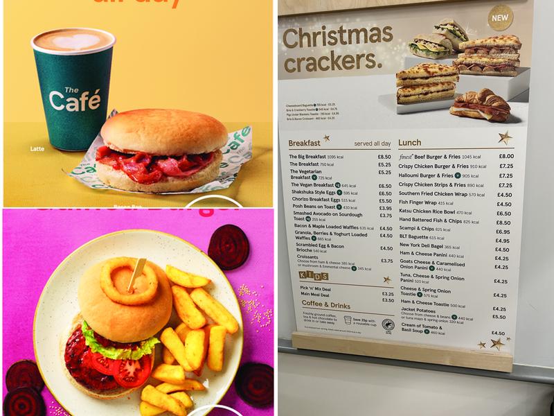 Tesco Cafe Menu