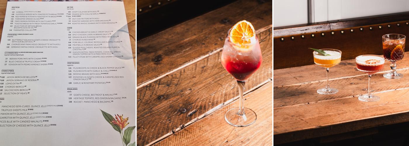 Fino Tapas Preston Menu