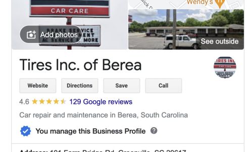 Tires Inc. of Berea