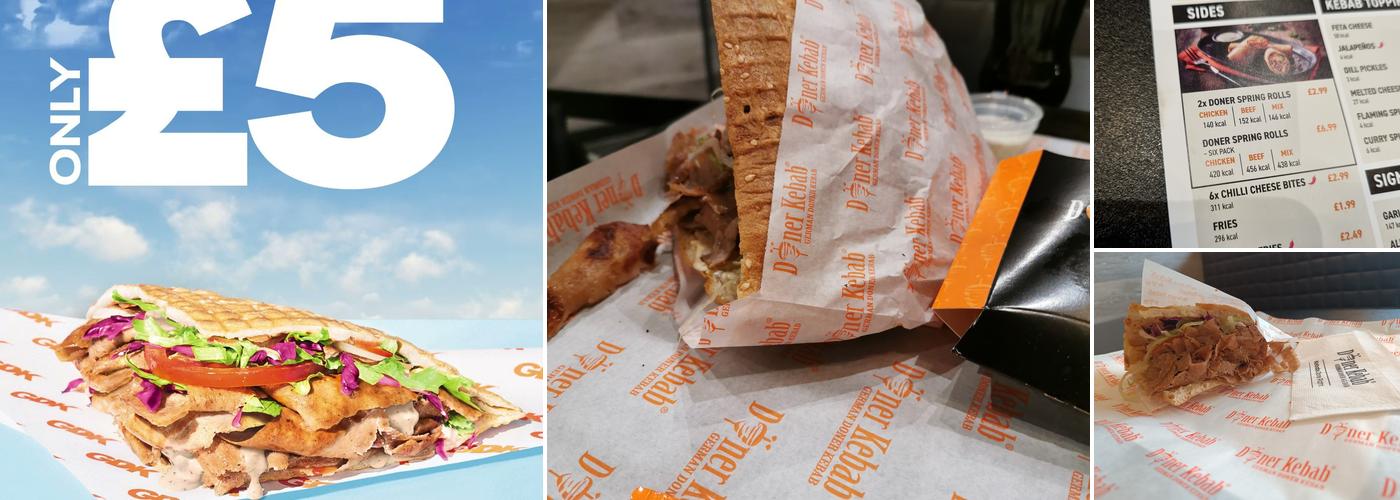 German Doner Kebab Menu