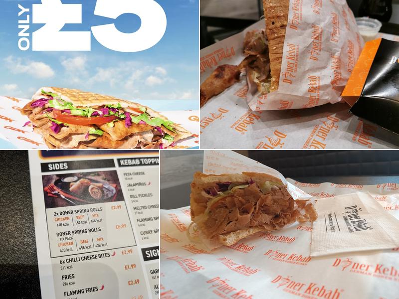 German Doner Kebab Menu