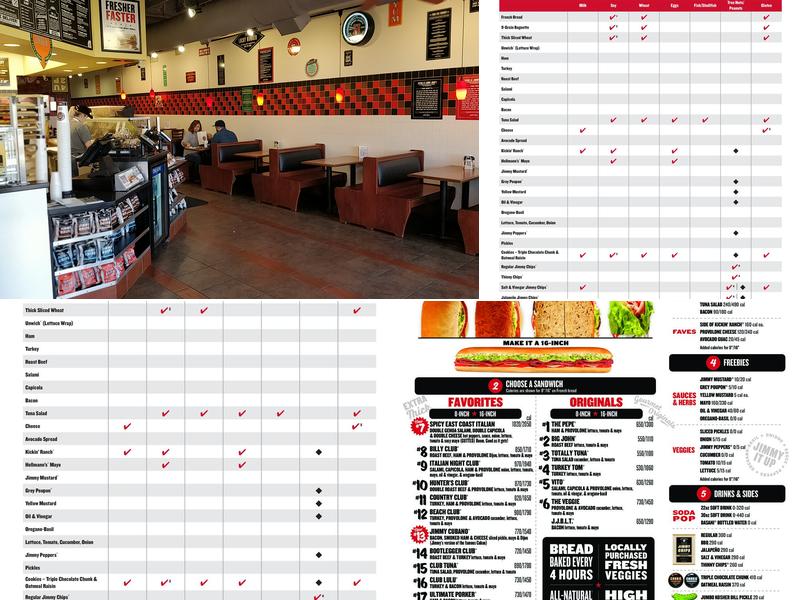Jimmy John's Menu