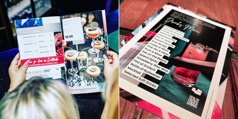 ReView Cocktail Bar Preston Menu