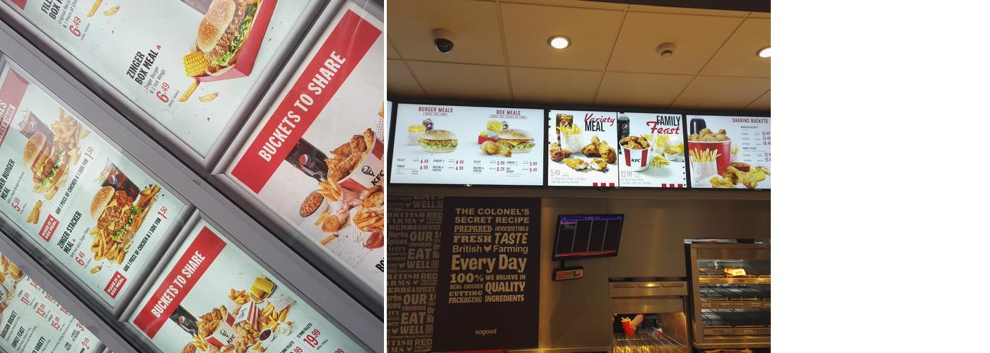 KFC Hyde - Clarendon Road Menu