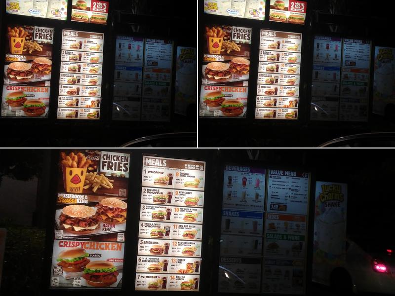 Burger King Menu