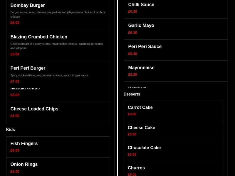 Kebabistanbul preston Menu