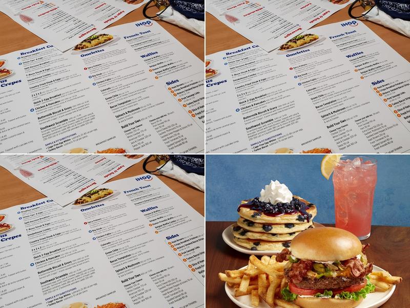 IHOP Menu