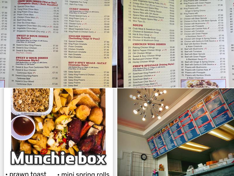 Marvel Cantonese Peking Cuisine Takeaway Menu