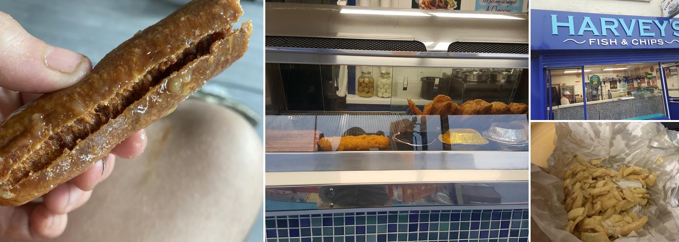 Harveys Fish and Chips.