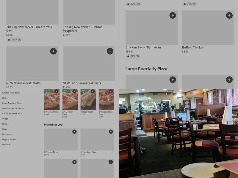 Pizza Hut Menu