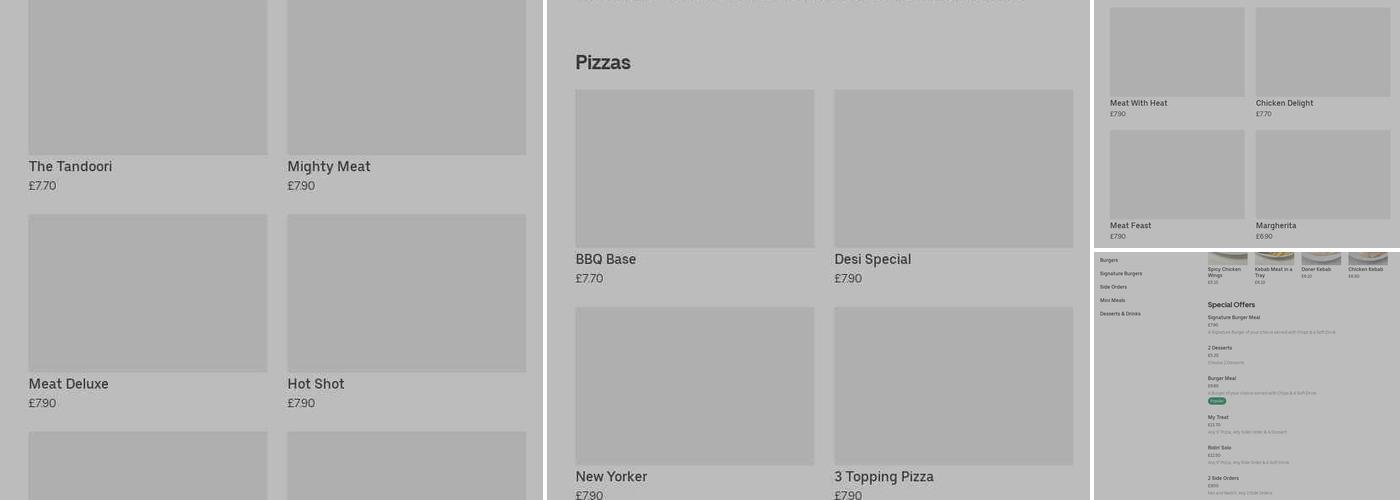 Santa's Pizza Preston Menu