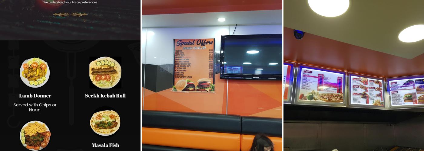 Naafiah takeaway Manchester Road Menu