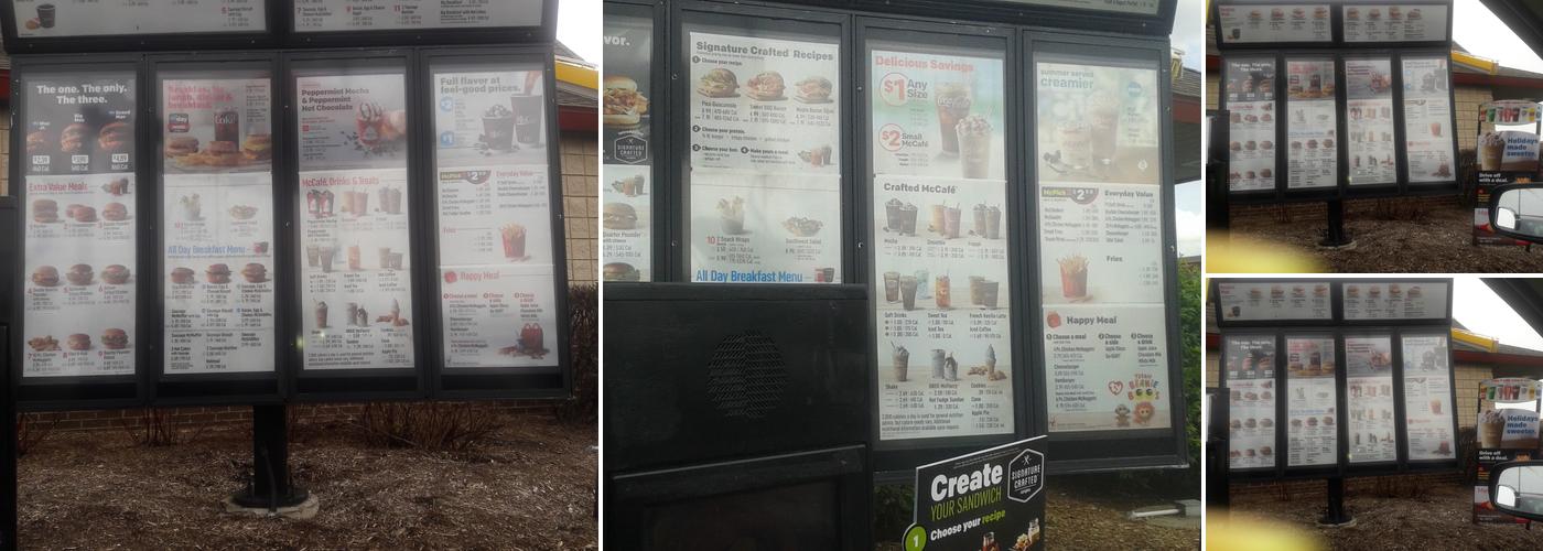 McDonald's Menu